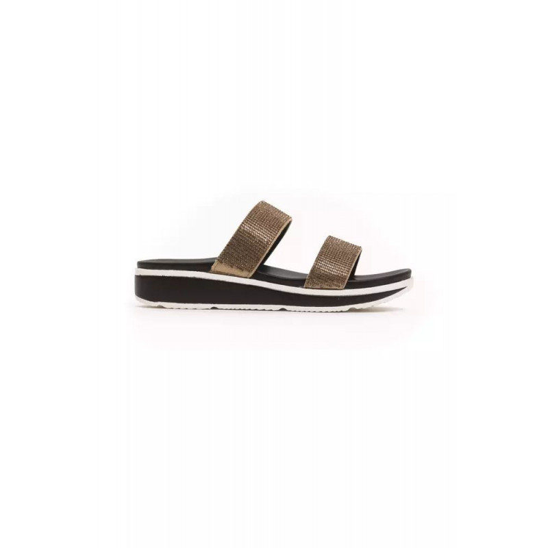 Sandalo in materiale esterno beige - EU41/US11