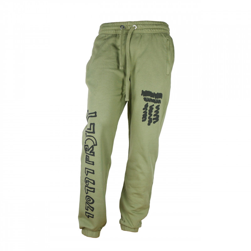 Jeans e pantaloni in cotone verde - M