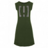 Abito in cotone verde - S