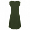 Abito in cotone verde - M