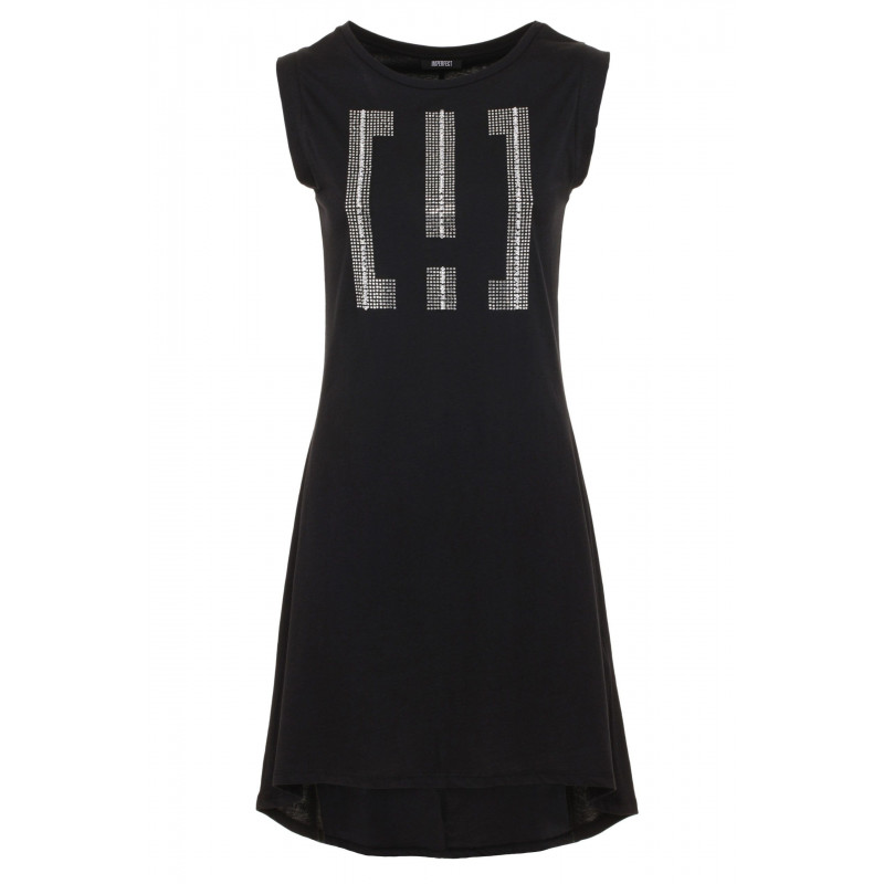 Top e maglietta in cotone nero - S