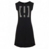 Top e maglietta in cotone nero - S