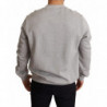 Maglione in cotone con stampa Crown King grigio - IT44 - XS