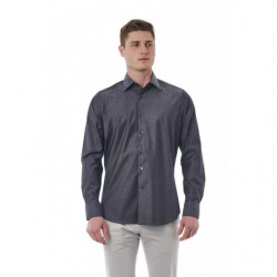 Camicia in cotone grigio - L