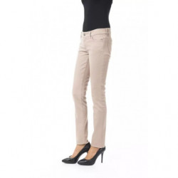 Jeans e pantaloni in cotone beige - W25