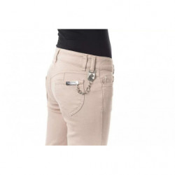 Jeans e pantaloni in cotone beige - W25