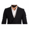 Abito TAORMINA in 2 pezzi slim in cotone nero - IT48 - M
