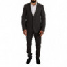 Abito MARTINI in lana fantasia nera - IT50 - L