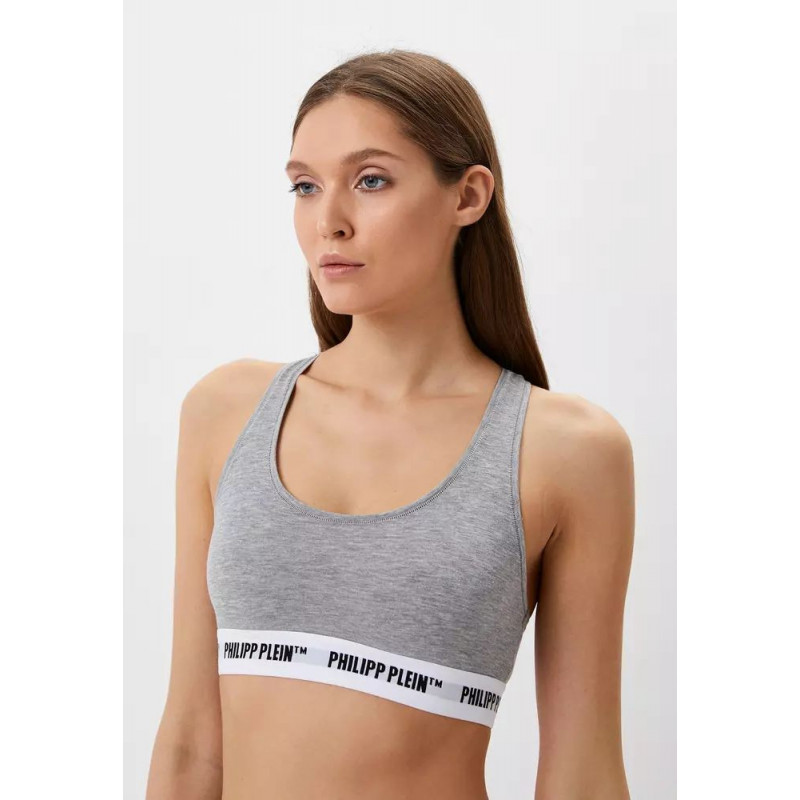 Biancheria intima di cotone grigio - S