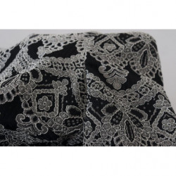Abito aderente tubino jacquard grigio nero - IT40-S