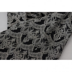 Abito aderente tubino jacquard grigio nero - IT44 - L