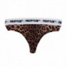 Biancheria intima di cotone marrone - L