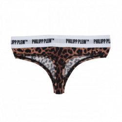 Biancheria intima di cotone marrone - L