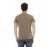 Maglietta in cotone marrone - 3XL