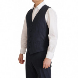 Abito formale MARTINI 3 pezzi in cotone blu scuro - IT48 - M