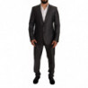 Abito MARTINI grigio slim fit in lana e seta - IT54 - XL