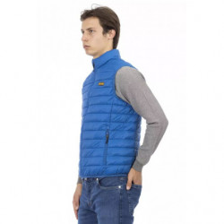 Giacca in poliestere blu - L