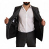 Abito MARTINI grigio slim fit in lana e seta - IT54 - XL