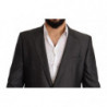 Abito MARTINI grigio slim fit in lana e seta - IT54 - XL