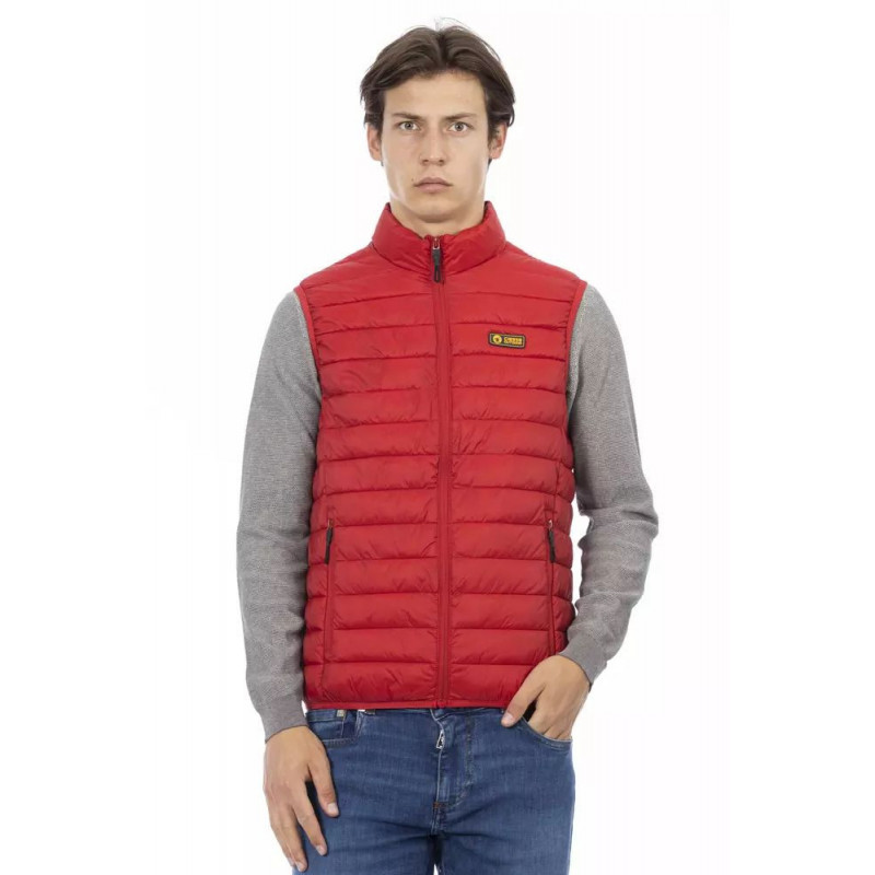 Giacca in poliestere rosso - 3XL