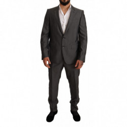 Abito completo slim fit MARTINI grigio metallizzato - IT50 - L