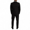 Abito MARTINI in lana slim fit fantasia nera - IT52 - XL