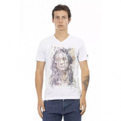 Maglietta in cotone bianco - S