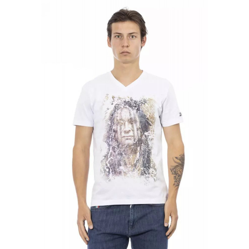 Maglietta in cotone bianco - S