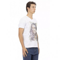 Maglietta in cotone bianco - S