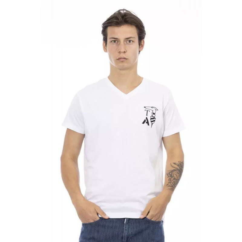 Maglietta in cotone bianco - XXL