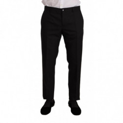 Abito MARTINI in lana slim fit fantasia nera - IT52 - XL
