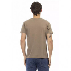 Maglietta in cotone marrone - 3XL