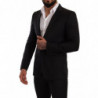 Abito 2 pezzi MARTINI SLIM FIT a quadri neri - IT48 - M