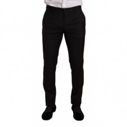 Abito 2 pezzi MARTINI SLIM FIT a quadri neri - IT48 - M