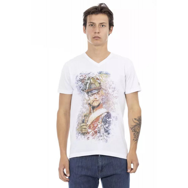 Maglietta in cotone bianco - XXL