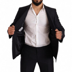 Abito 2 pezzi MARTINI SLIM FIT con motivo blu - IT52 - XL