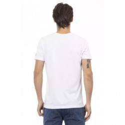 Maglietta in cotone bianco - XL