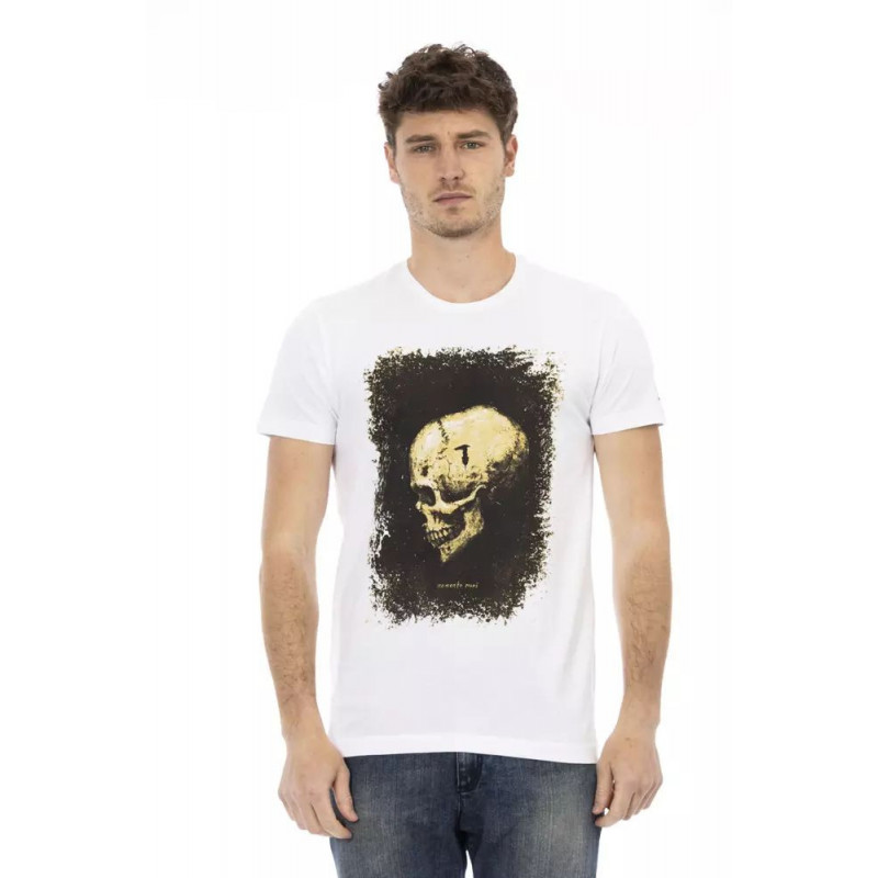 Maglietta in cotone bianco - XXL