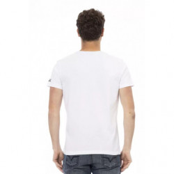 Maglietta in cotone bianco - XL