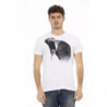 Maglietta in cotone bianco - L
