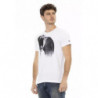 Maglietta in cotone bianco - L
