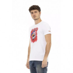 Maglietta in cotone bianco - XXL