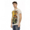 Maglietta in cotone beige - 3XL