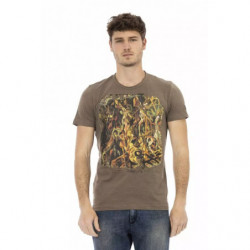Maglietta in cotone marrone...
