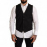 Abito gilet formale in lana nera - IT50 - L