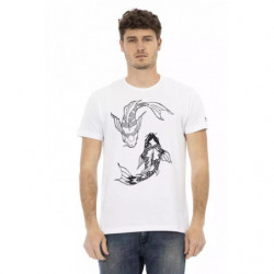Maglietta in cotone bianco - L