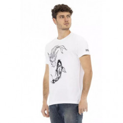 Maglietta in cotone bianco - L