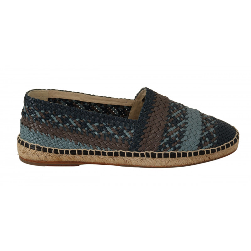 Scarpe espadrillas Buffalo blu grigio slip on - EU40/US7