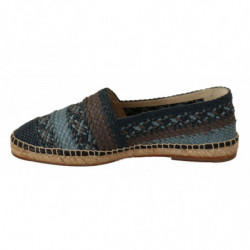 Scarpe espadrillas Buffalo blu grigio slip on - EU40/US7