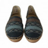 Scarpe espadrillas Buffalo blu grigio slip on - EU40/US7